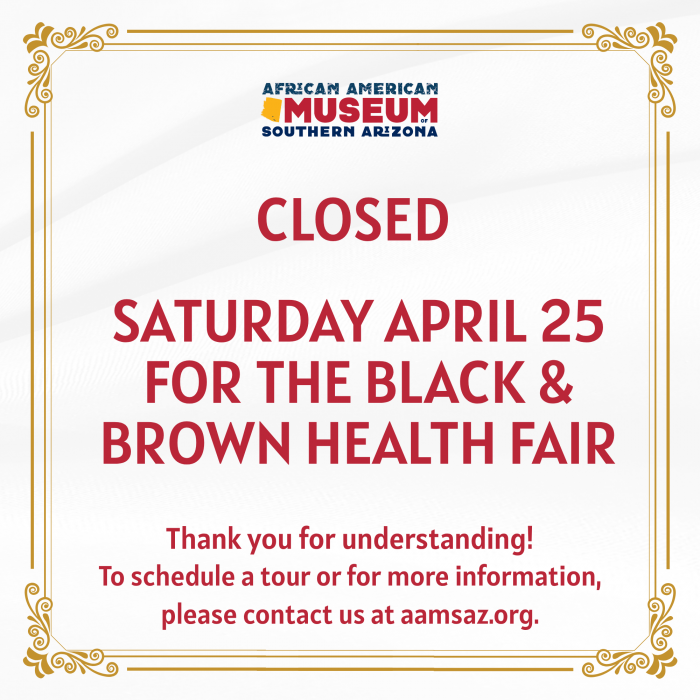 Museum Closed April 25 2026