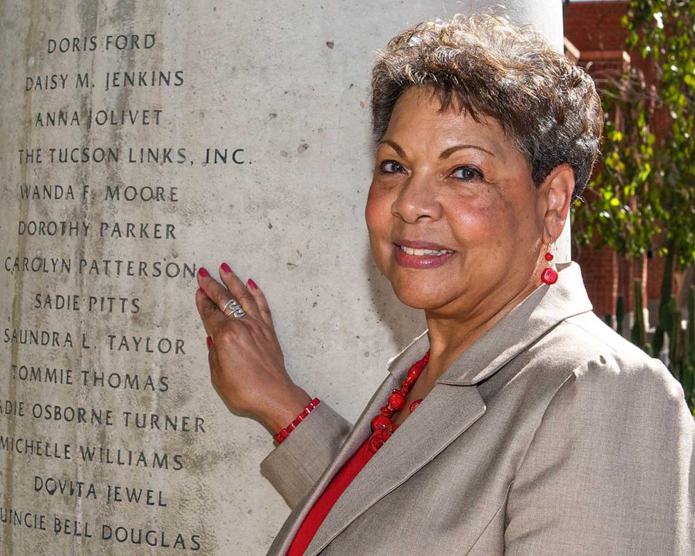 African American Women's Arch member