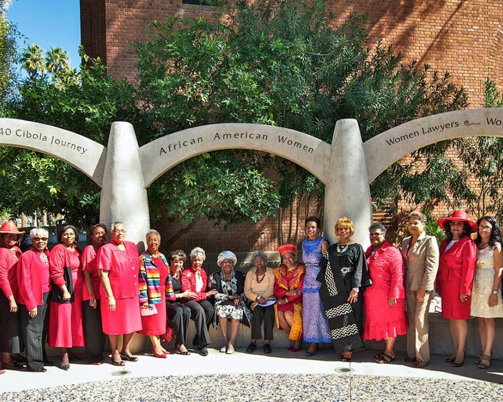 African American Women's Arch dedication