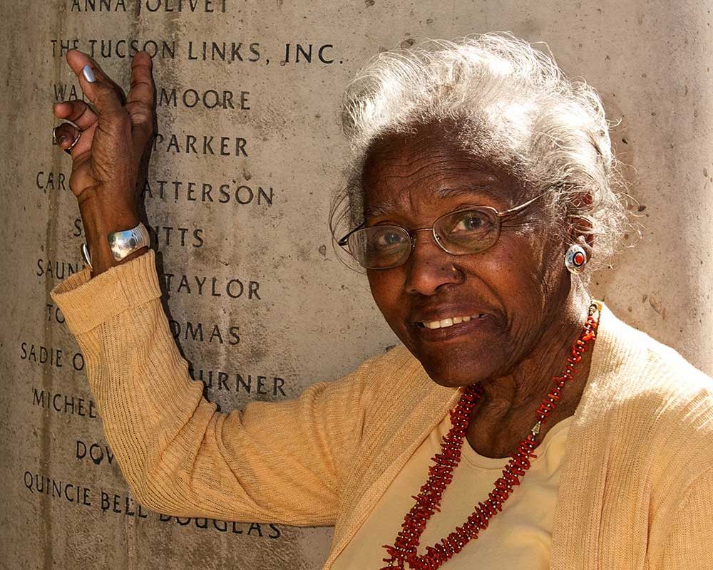 African American Women's Arch member