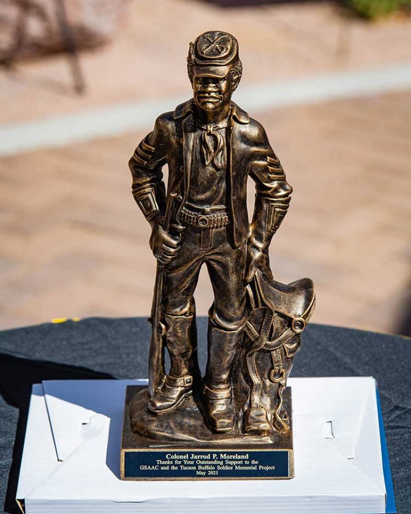 Buffalo Soldiers Sculpture