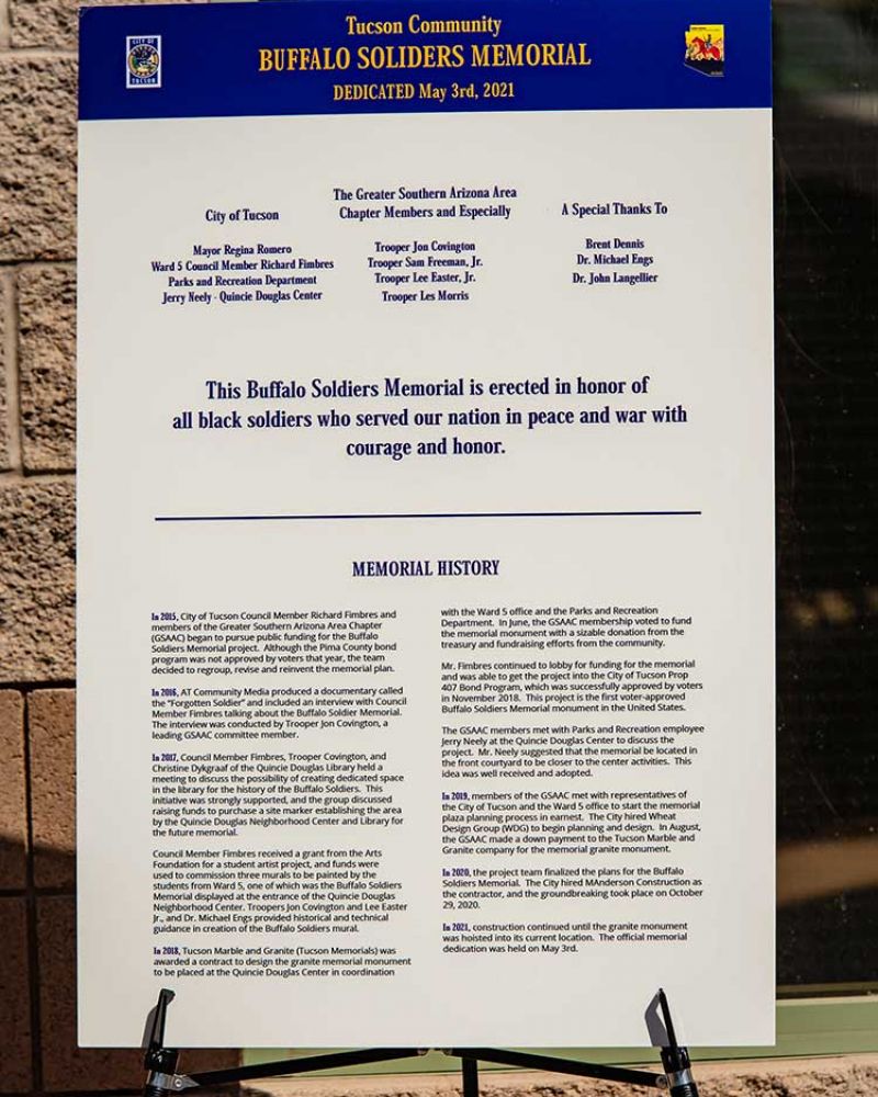 Buffalo Soldier Sign