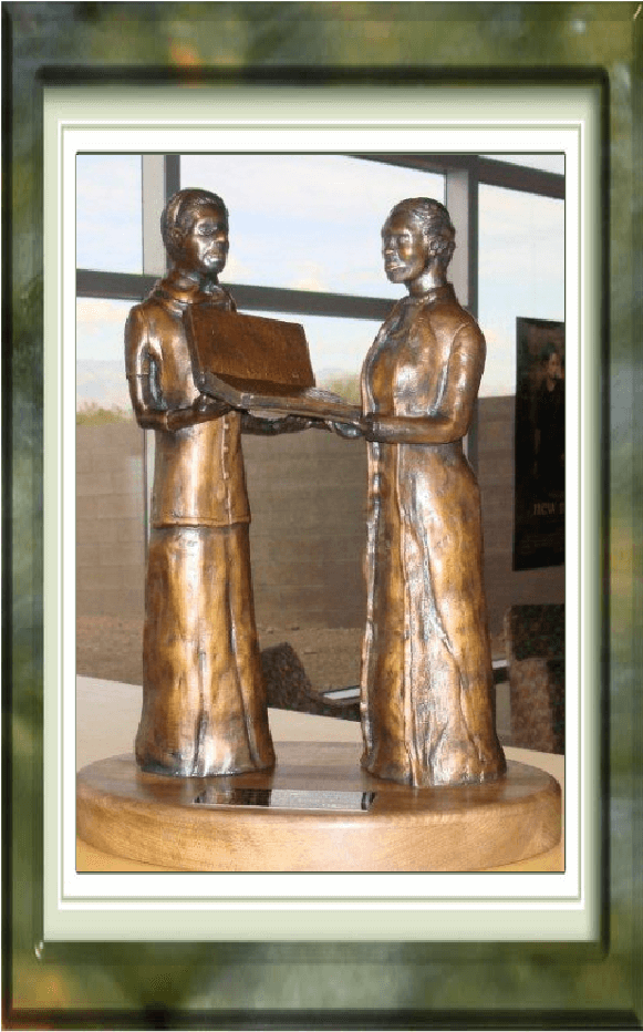 Two Women Who Did statue